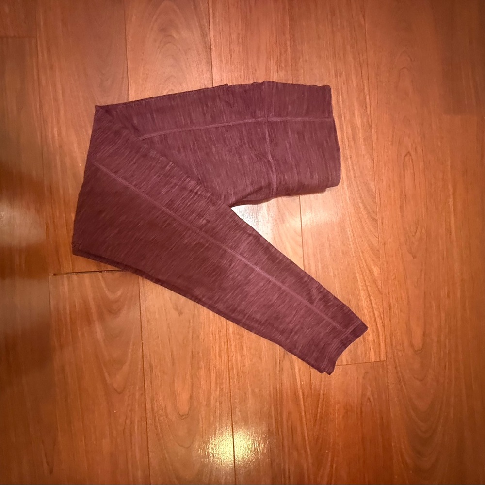 Victorias Secret Burgundy Leggings with Pocket